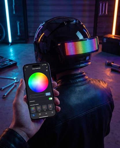 HELMGAZE™ LED Helmet Display